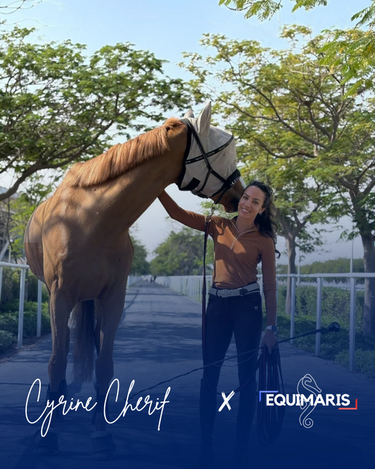 Cyrine Cherif, nouvelle ambassadrice Equimaris 🌿
